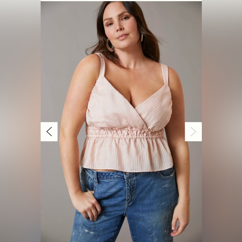Maeve Shirred Tank